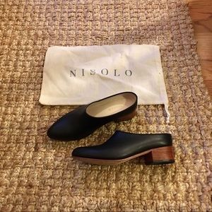 Nisolo | Sofia mules | black leather | size 7